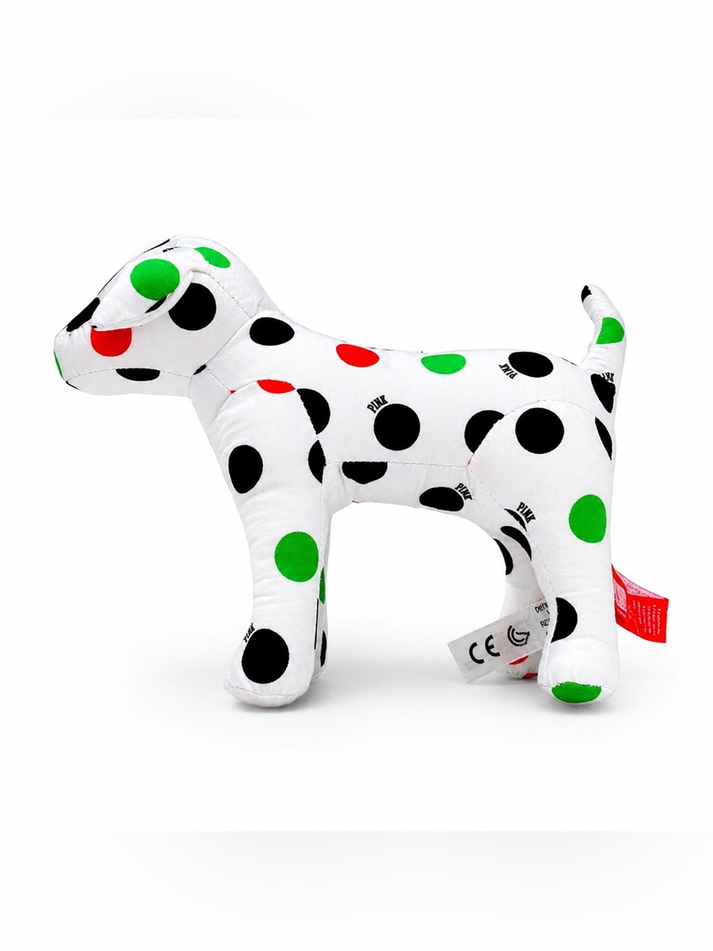 Victoria’s Secret PINK Dubai Mini Dog Plush Polka Dot Limited Edition Rare